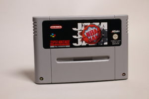 NBA jam SNES cartridge