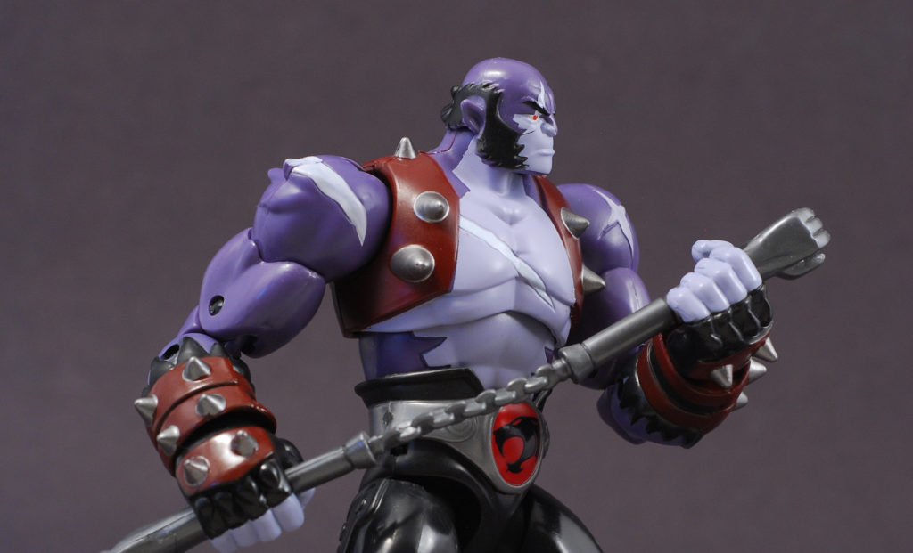 Thundercat Panthro holding nunchucks