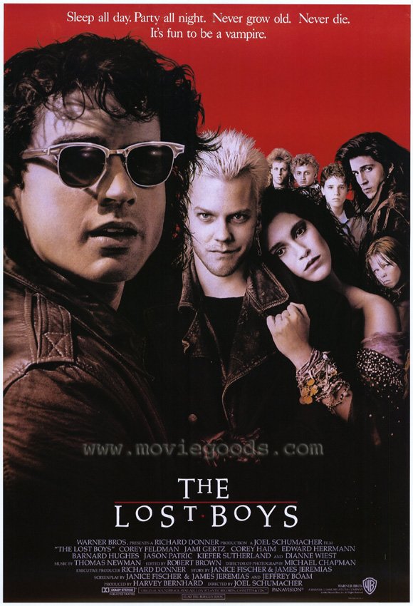 The Lost Boys movie poster