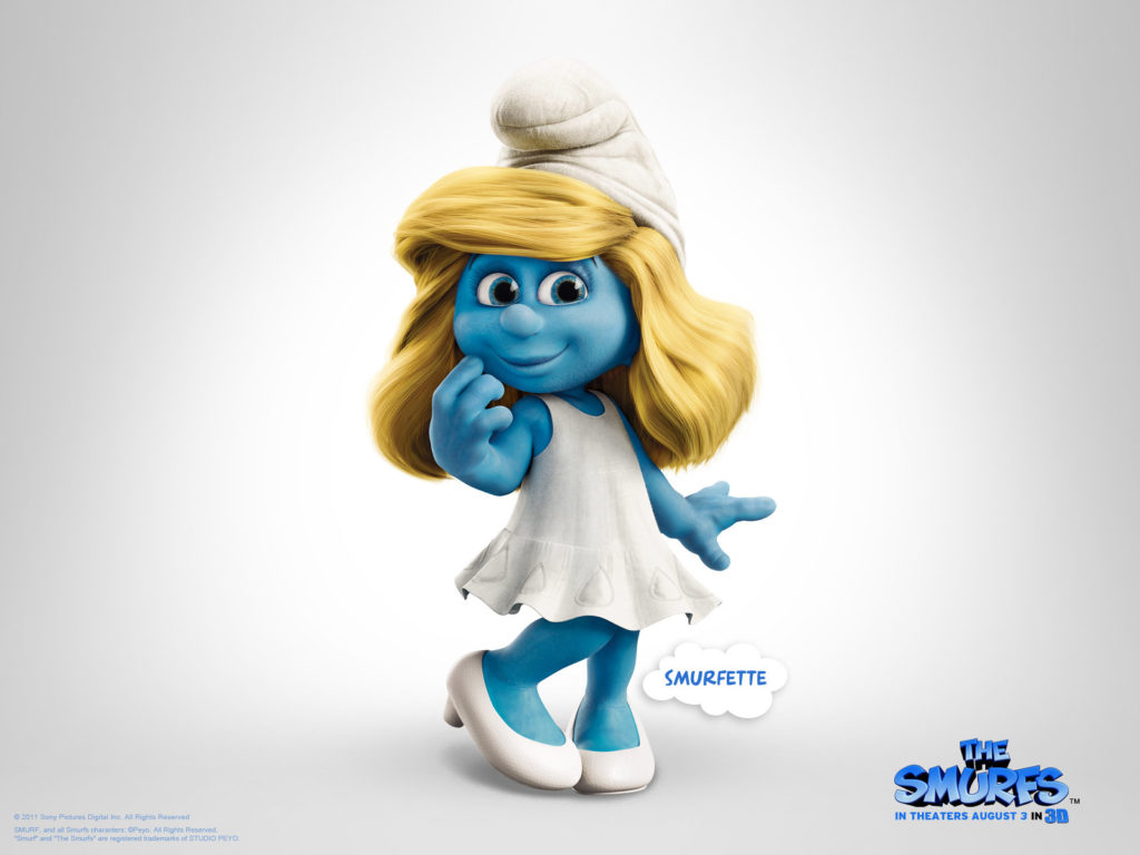 Jungle Smurfette (Empath stories)  Smurfette, Smurfs, Female cartoon  characters