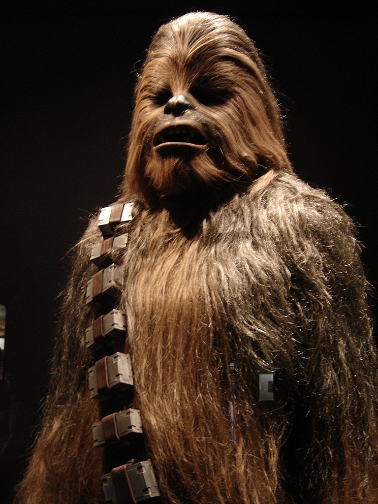 life size figure of Chewbacca