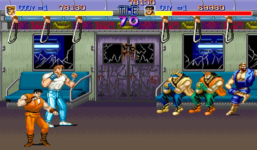 Screenshot from Final Fight 
