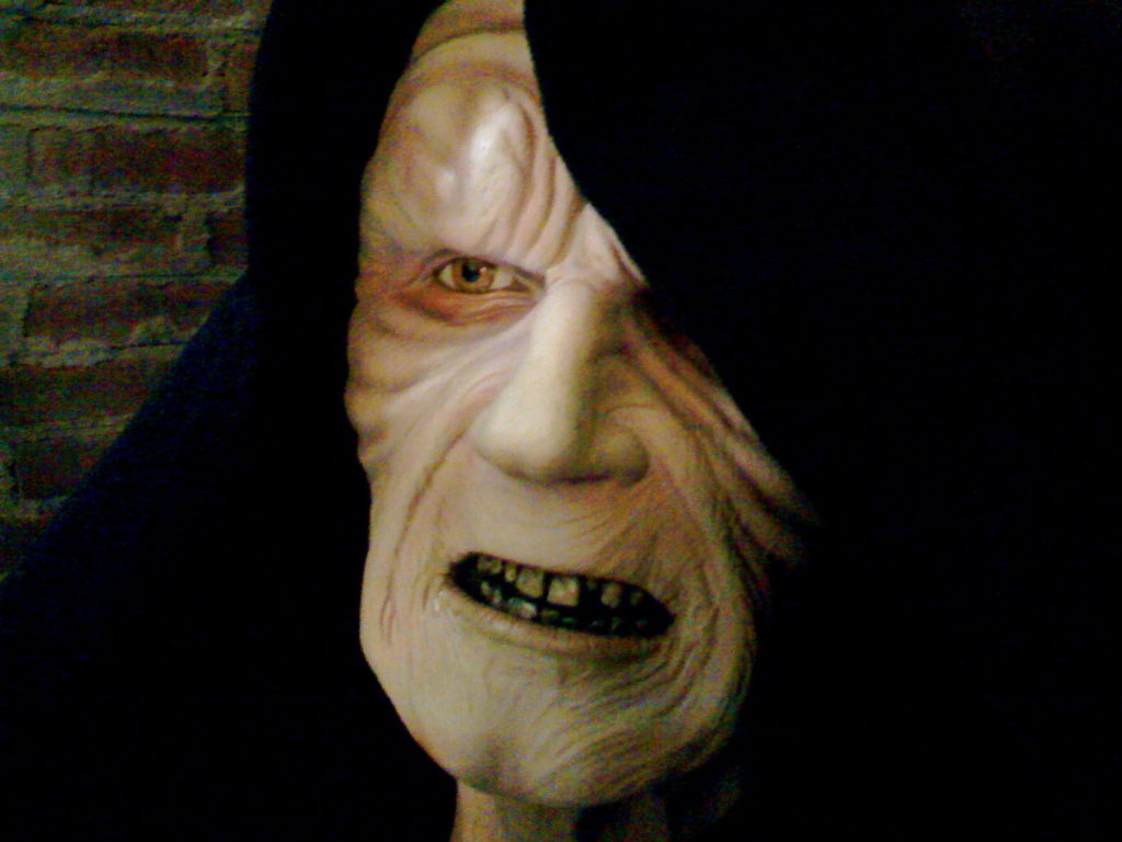 face of Darth Sidious