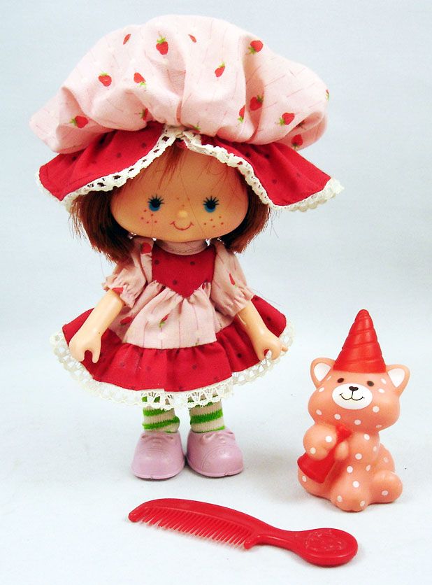 Strawberry Shortcake doll with bear