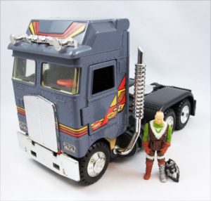 Toy truck Bulldog with Boris Bushkin