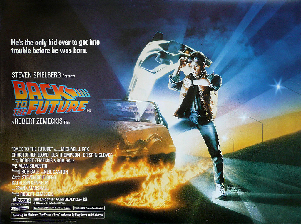 Back to the Future movie poster 