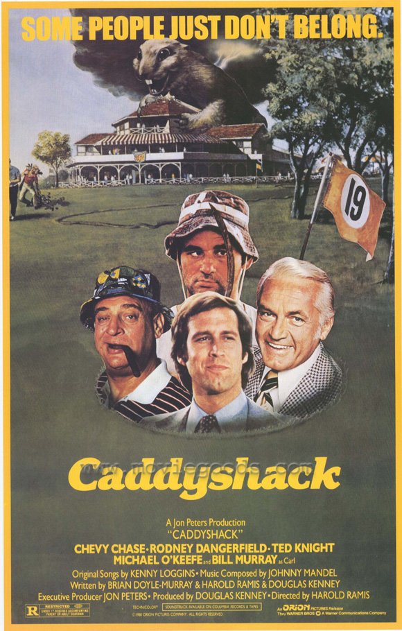 Caddy Shack movie poster