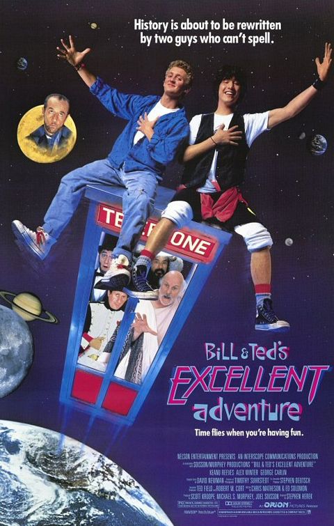 Bill and Ted’s Excellent Adventure movie poster