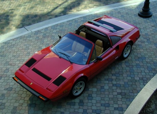 Ferrari 308 red car