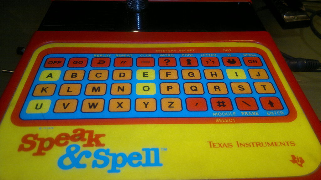 Speak & Spell vintage toy